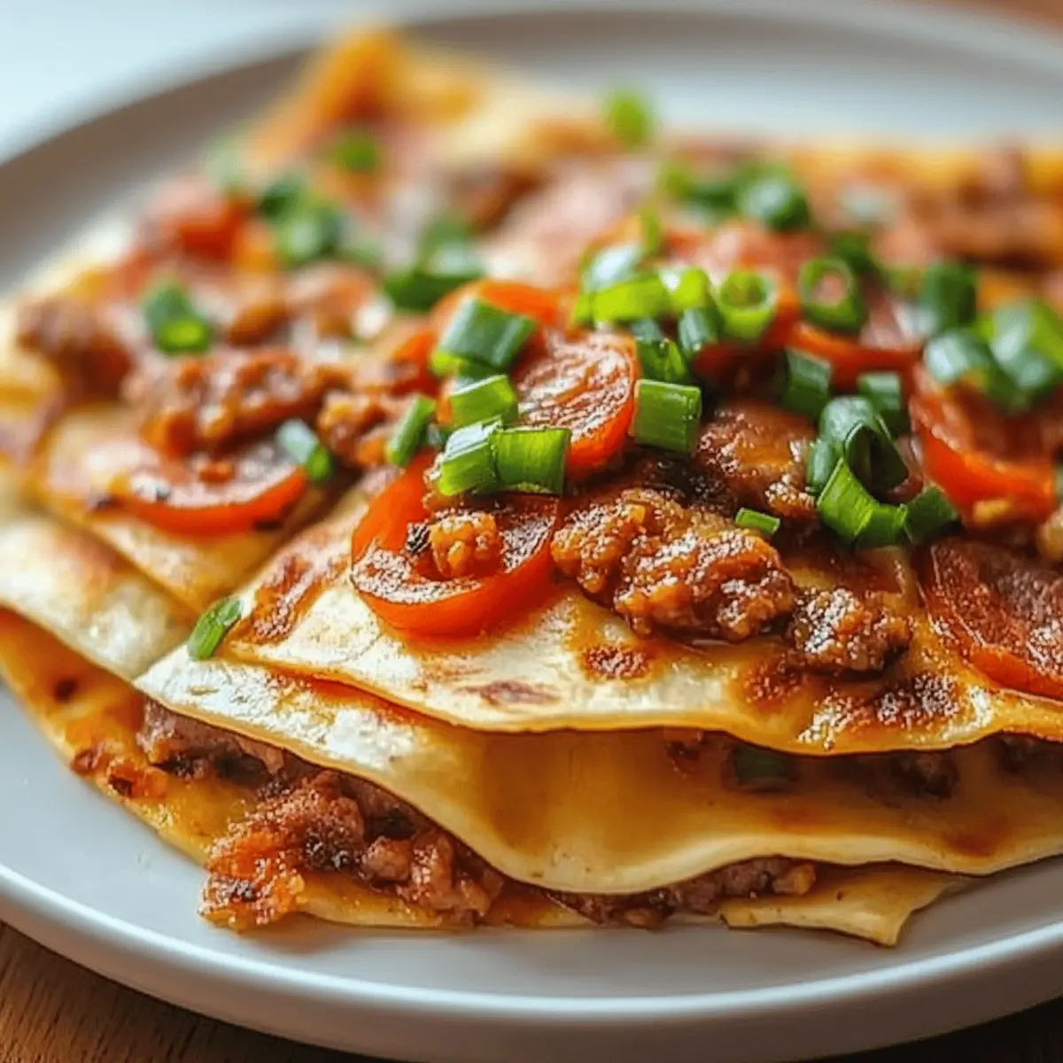 Beef Quesadilla lihudr