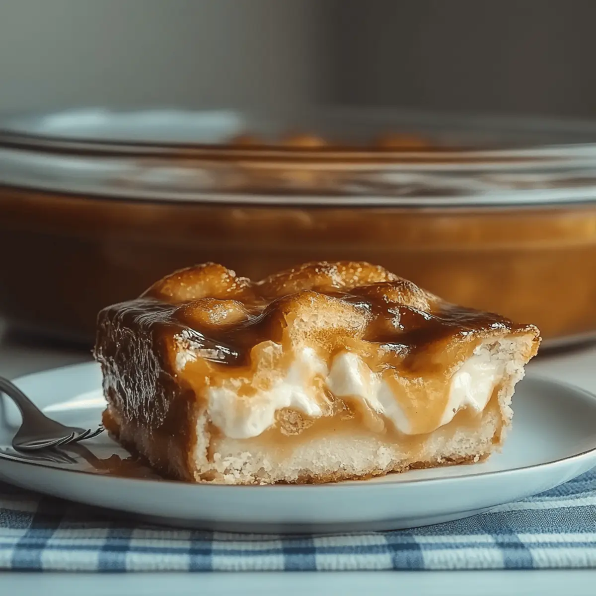 Cinnamon Cottage Cheese Bake