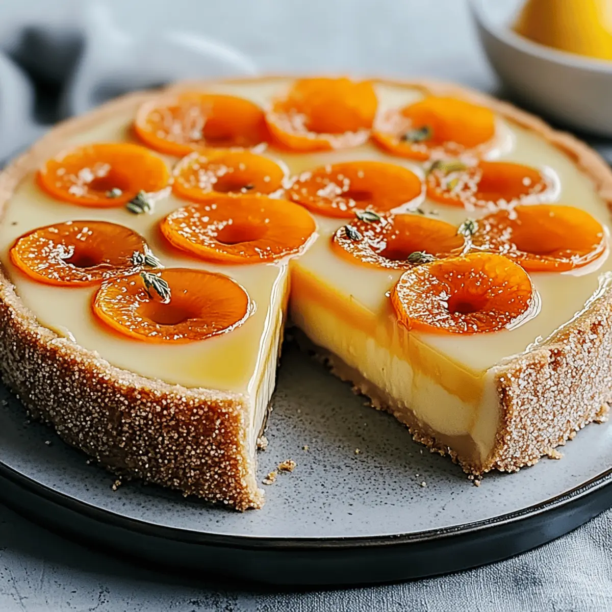 Creamy Mandarin Cheesecake hkrwgd