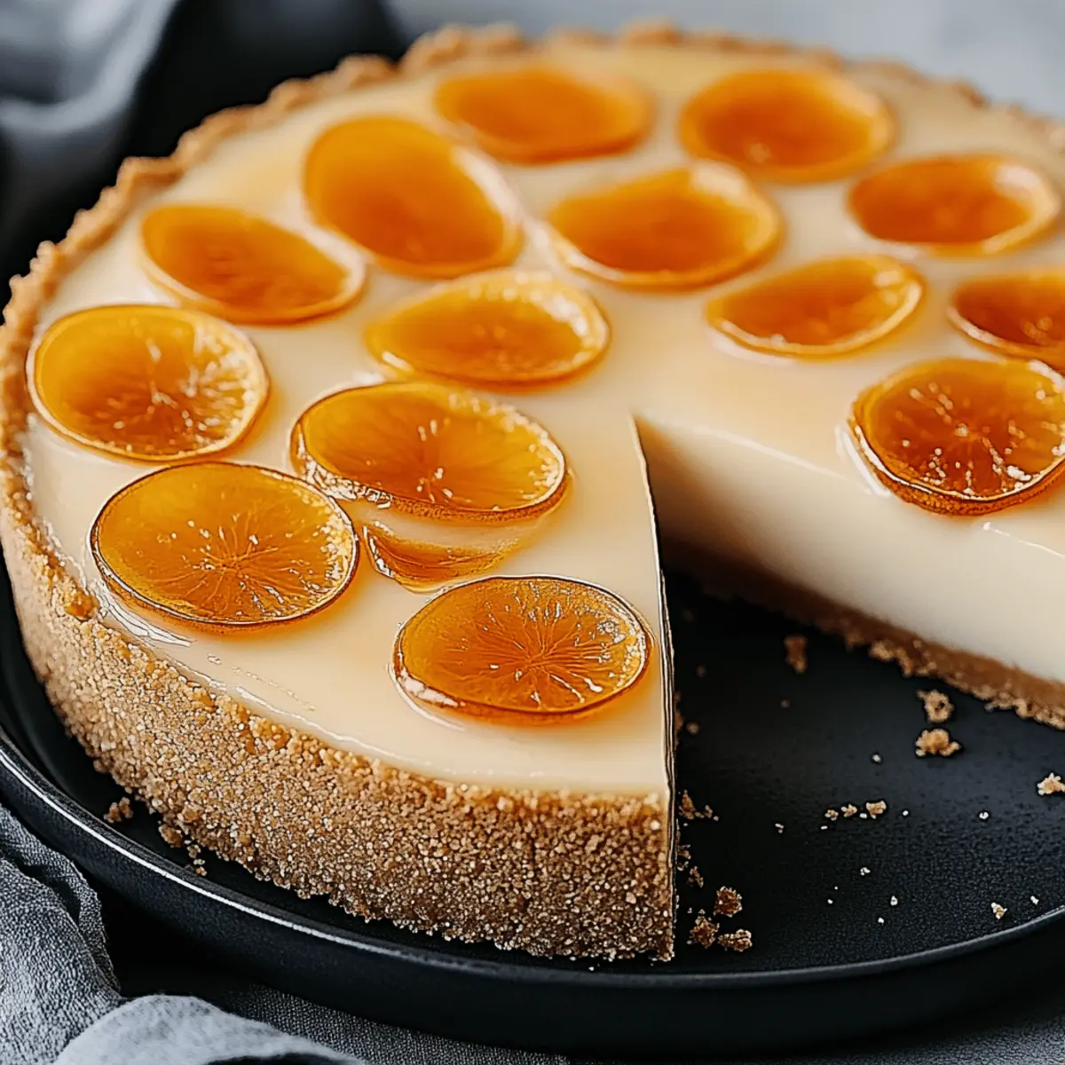 Indulgent Creamy Mandarin Cheesecake to Brighten Your Day 4 Creamy Mandarin Cheesecake
