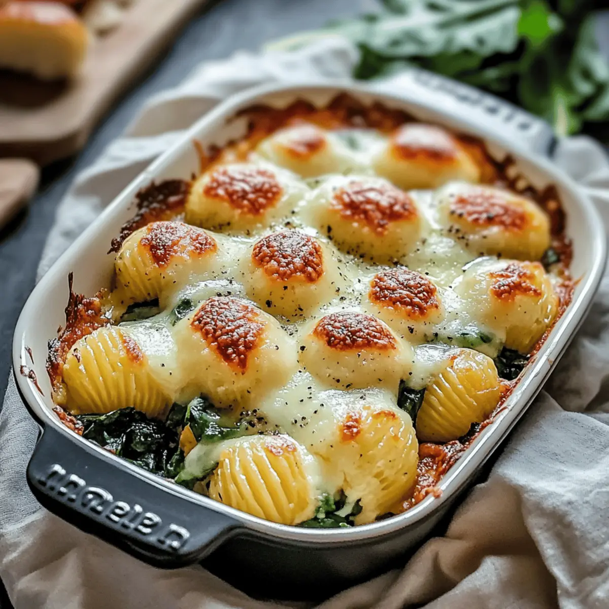 Indulgent Creamy Spinach and Artichoke Gnocchi Bake Delight 4 Creamy Spinach and Artichoke Gnocchi Bake