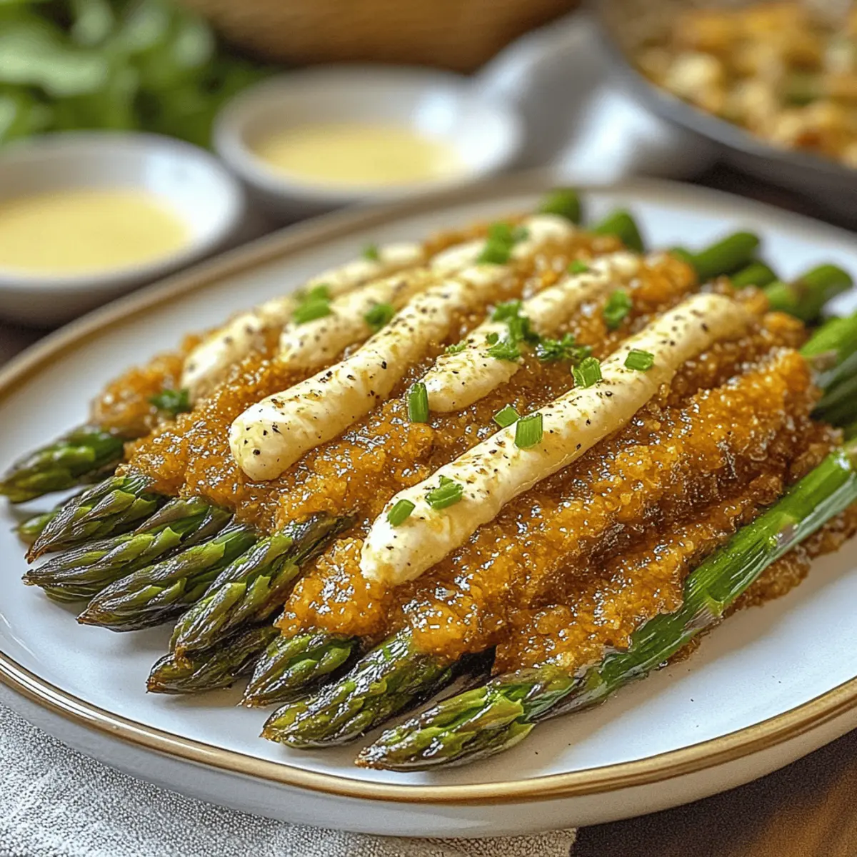 Crispy Asparagus in Airfryer itpapv