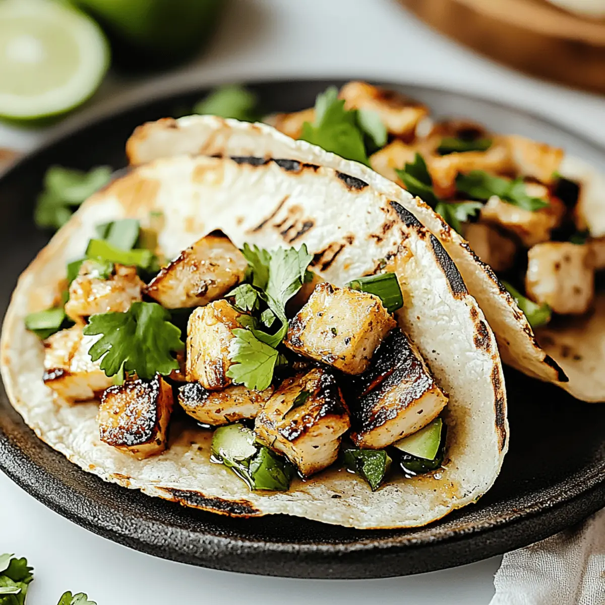 Honey Lime Grilled Chicken Tacos gaz2dr