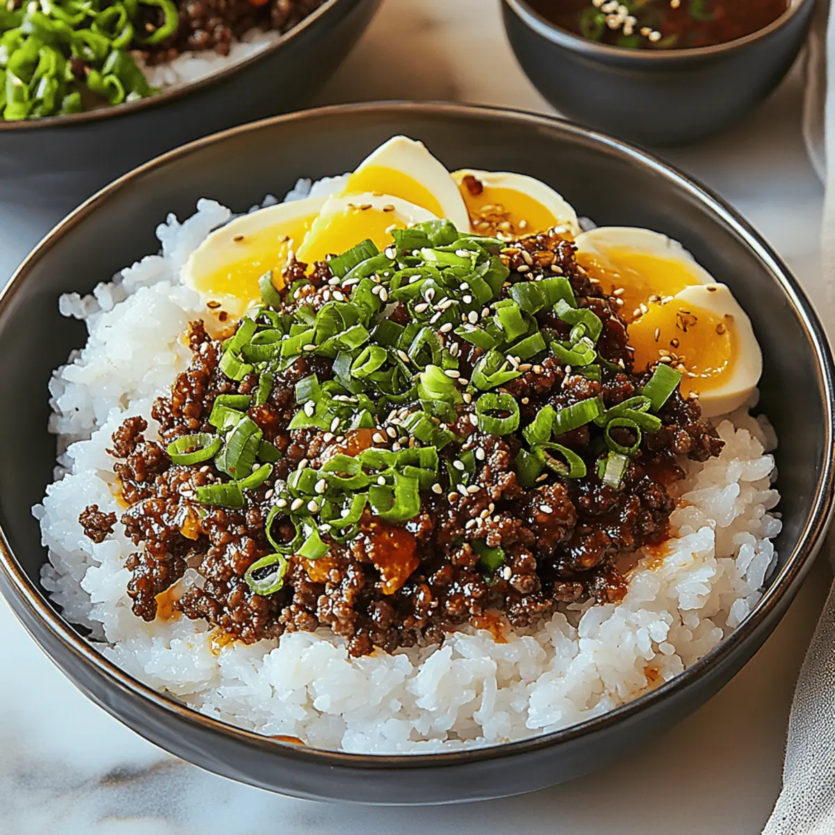 Korean Ground Beef Bowl yszqgy