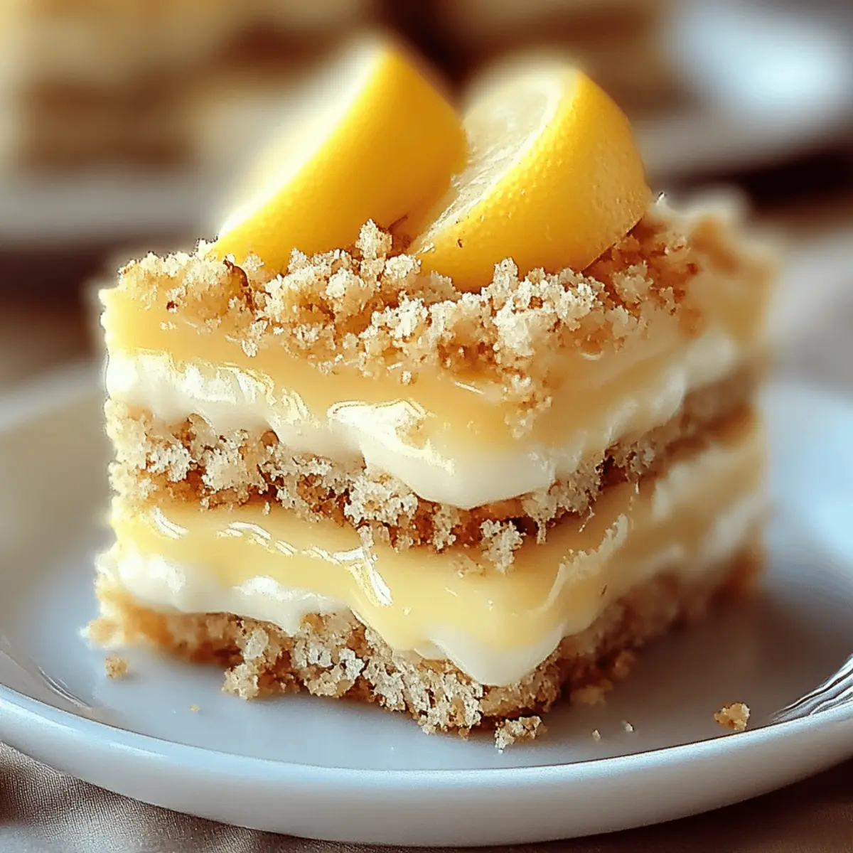 Delicious Lemon Crumb Bars for a Zesty Sweet Treat 4 Lemon Crumb Bars