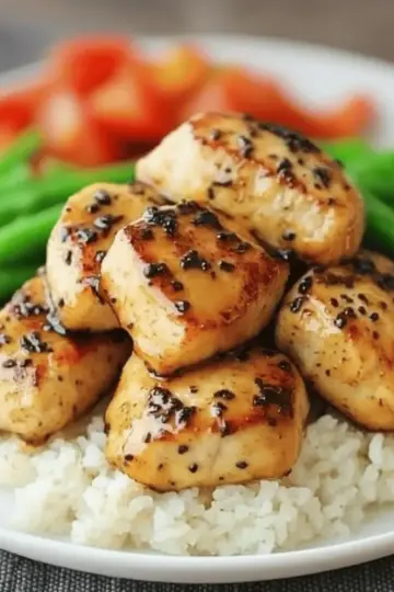 Savory Black Pepper Chicken