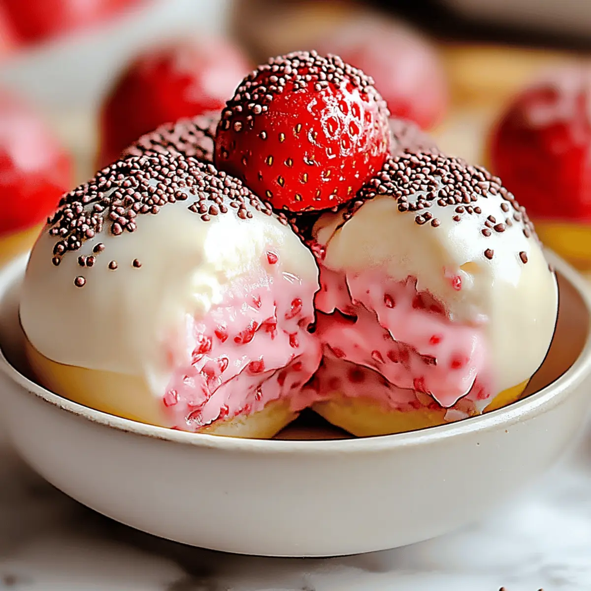 Indulgent Strawberry Cake Mix Balls for Sweet Cravings 4 Strawberry Cake Mix Balls