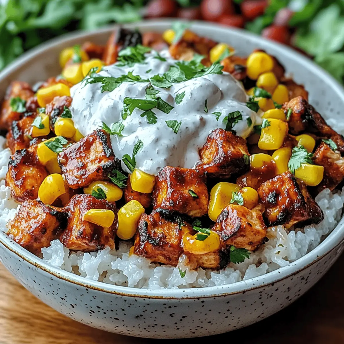 Street Corn Chicken Rice Bowl pbnf6l