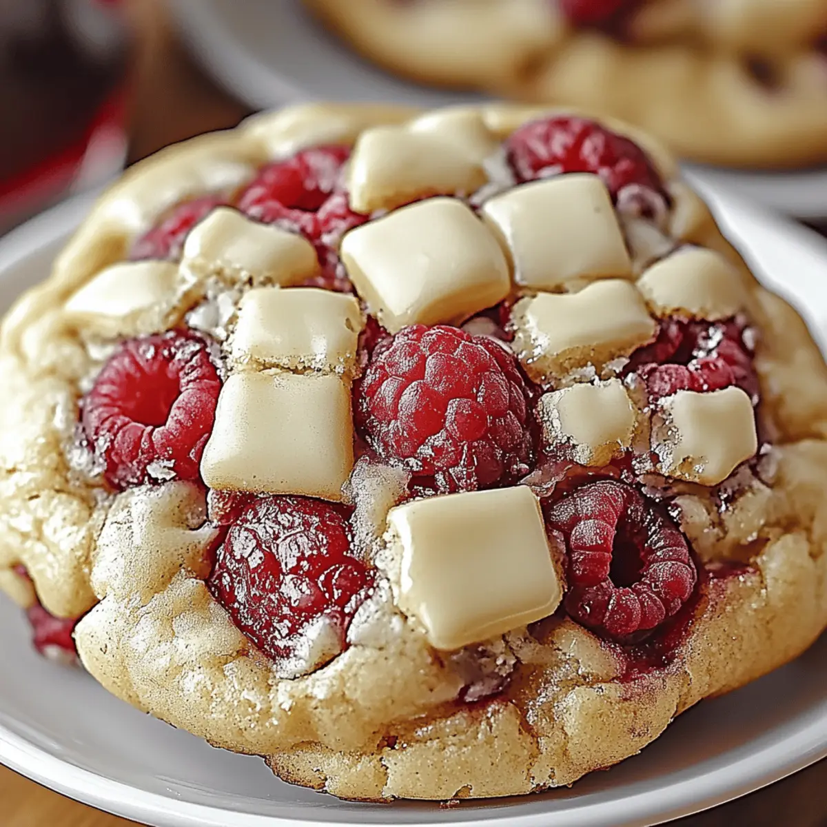 White Chocolate Raspberry Cookies ppsizu