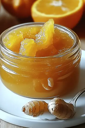 Zesty Orange Ginger Marmalade