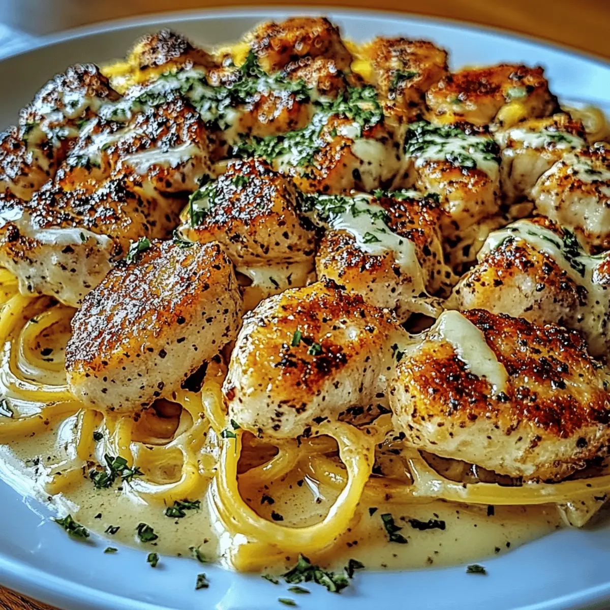 Indulgent Garlic Parmesan Chicken Spaghetti in 30 Minutes 4 Garlic Parmesan Chicken Spaghetti