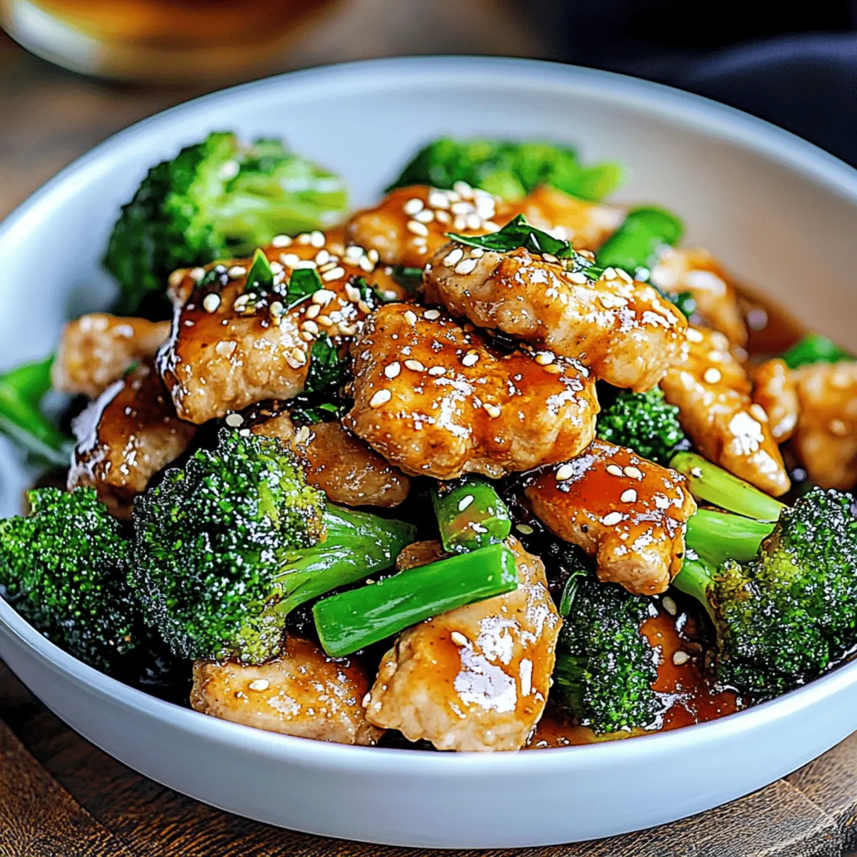 Chinese Chicken and Broccoli