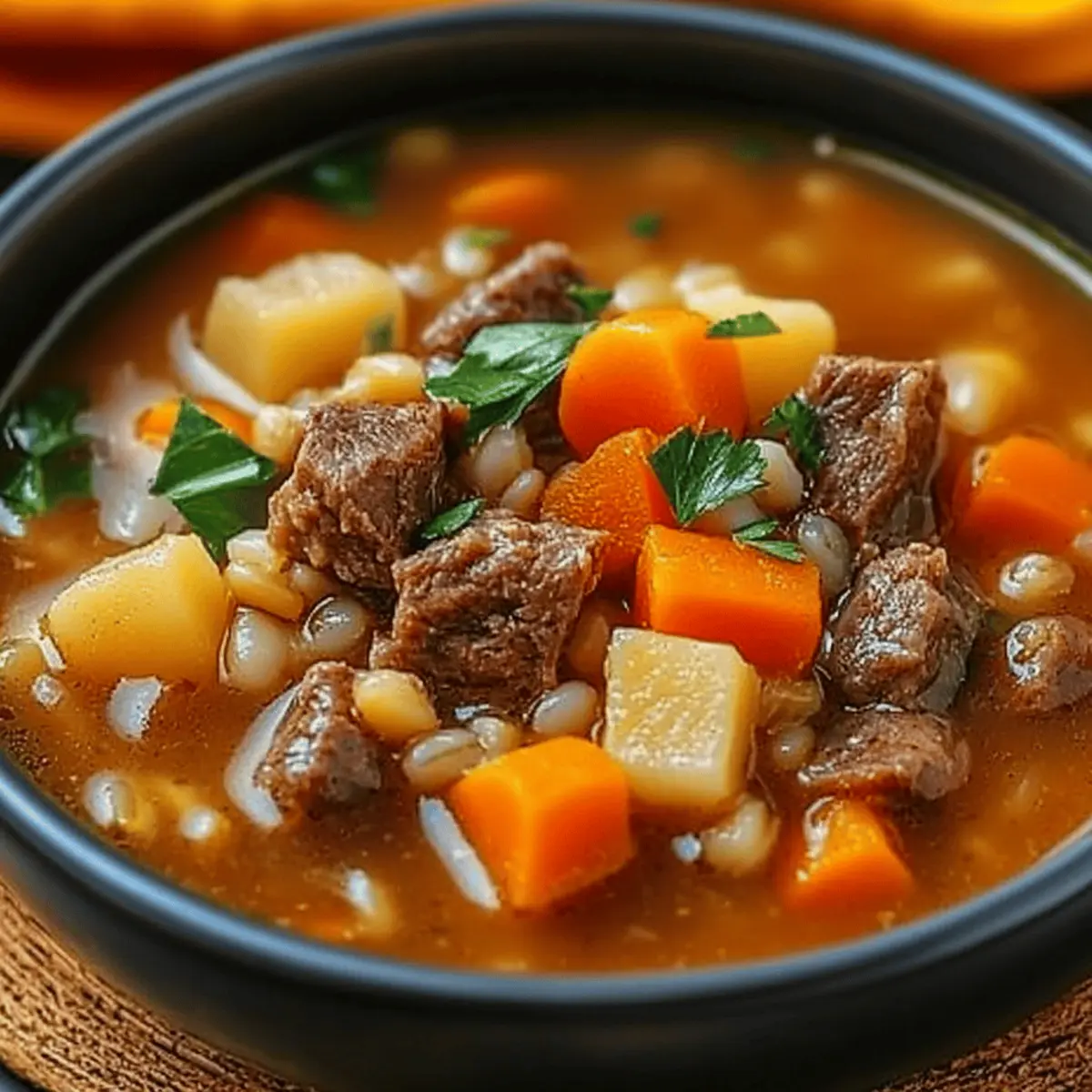 Hearty Beef Barley Soup: A Cozy Comfort Food Delight 4 Hearty Beef Barley Soup