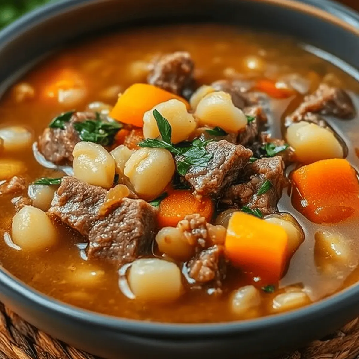 Warm Up with Hearty Beef Barley Soup: Comfort in a Bowl 4 Hearty Beef Barley Soup