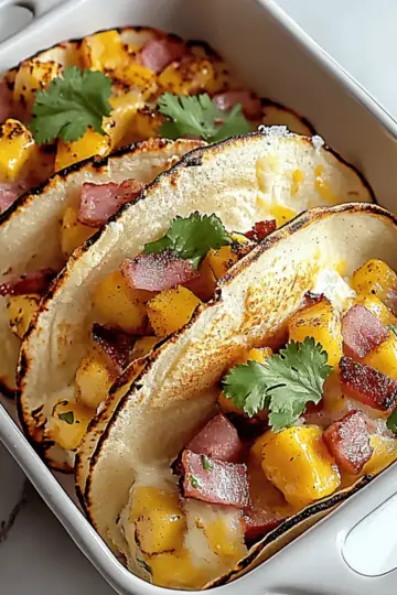 Baked Breakfast Tacos