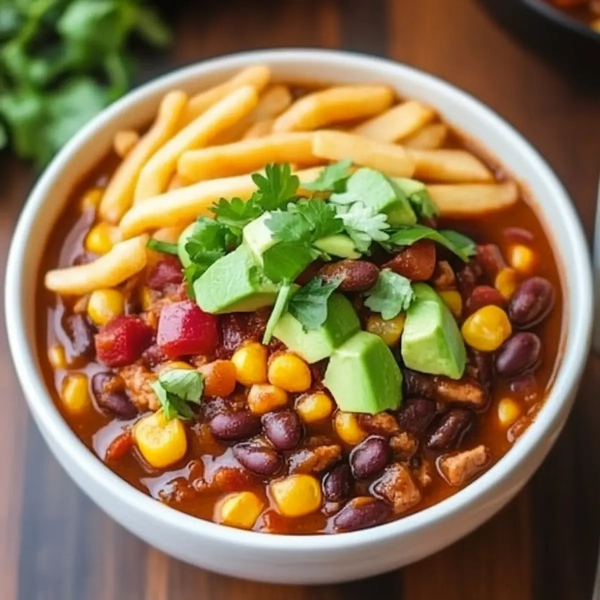Black Bean Chili Bowl
