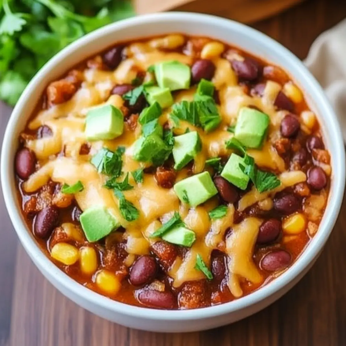 Black Bean Chili Bowl