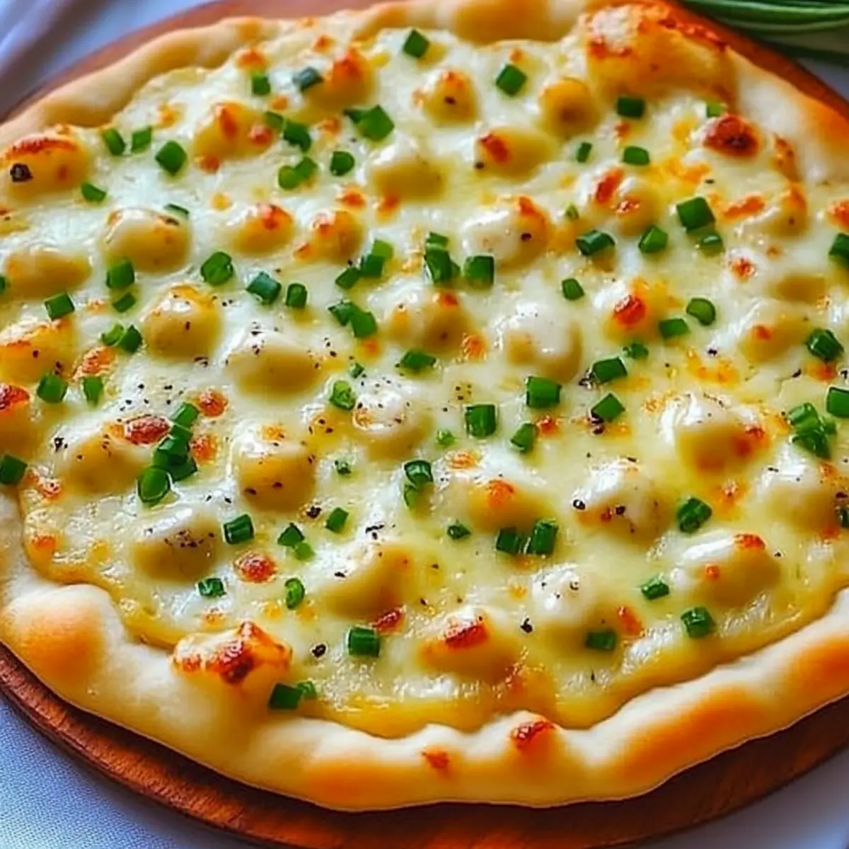 Cheesy Garlic Flatbread