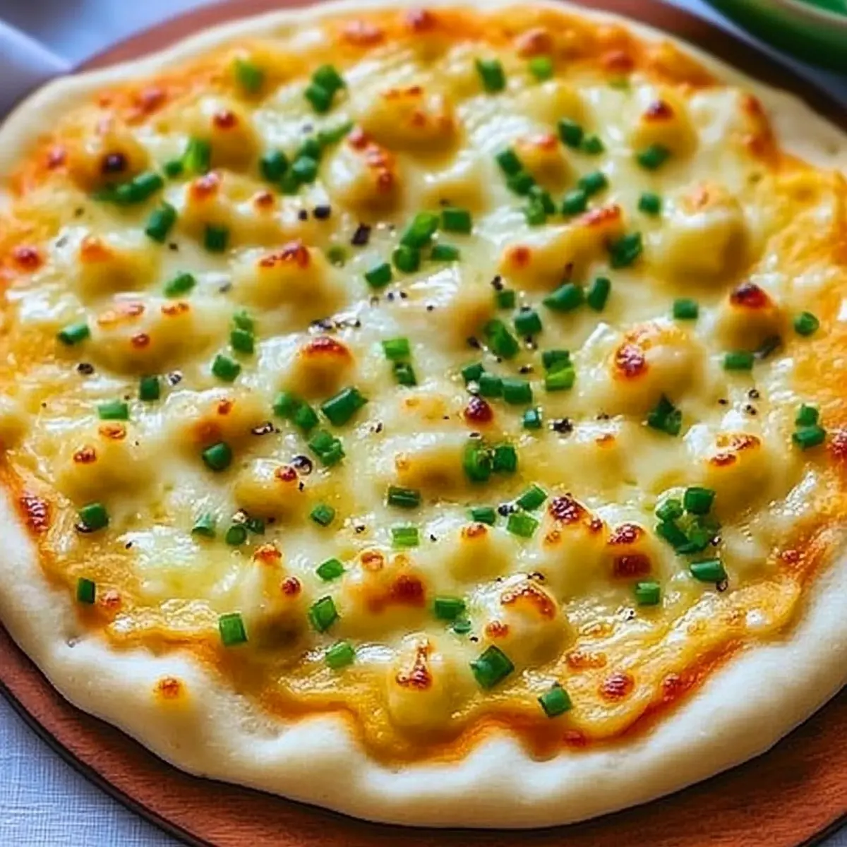Cheesy Garlic Flatbread