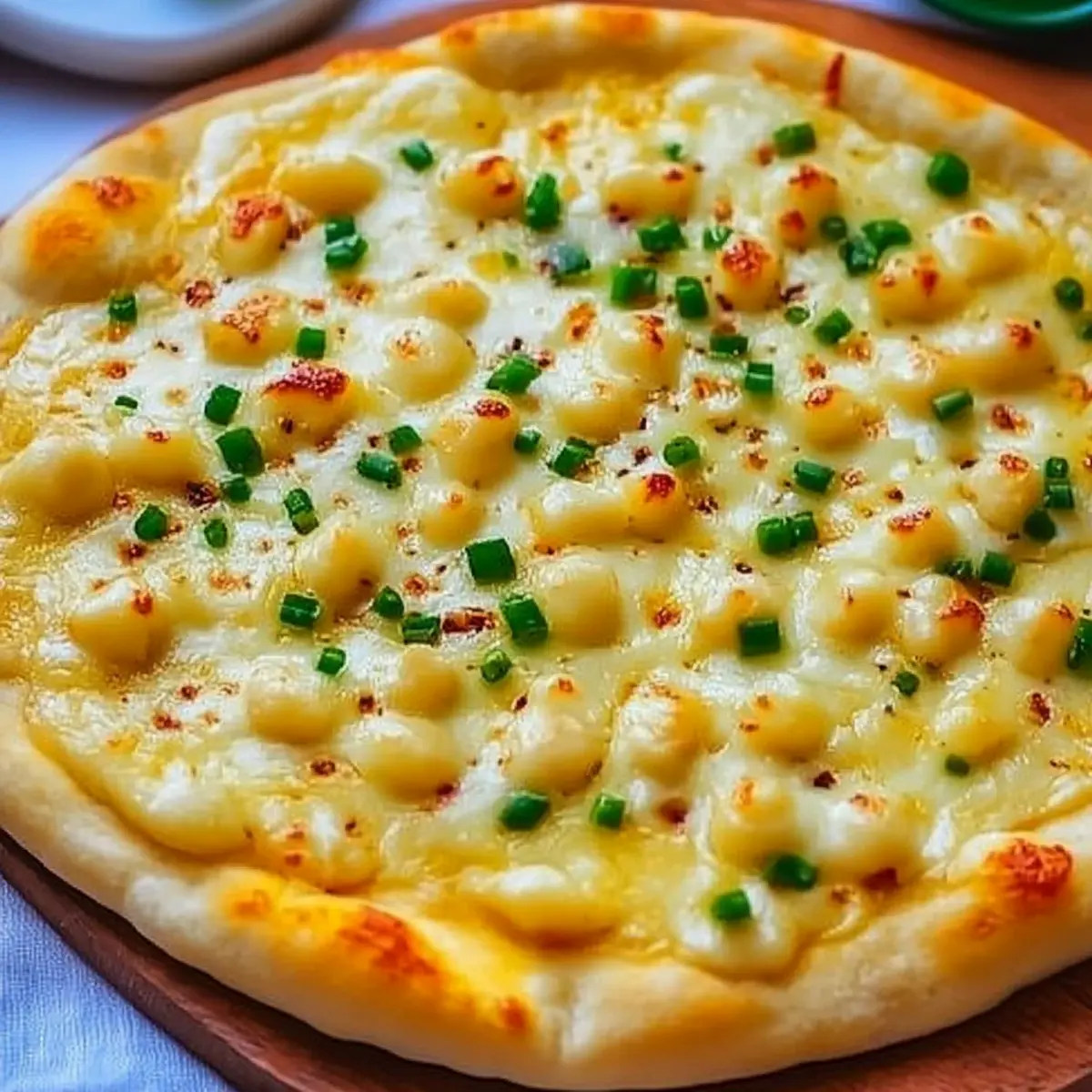 Cheesy Garlic Flatbread