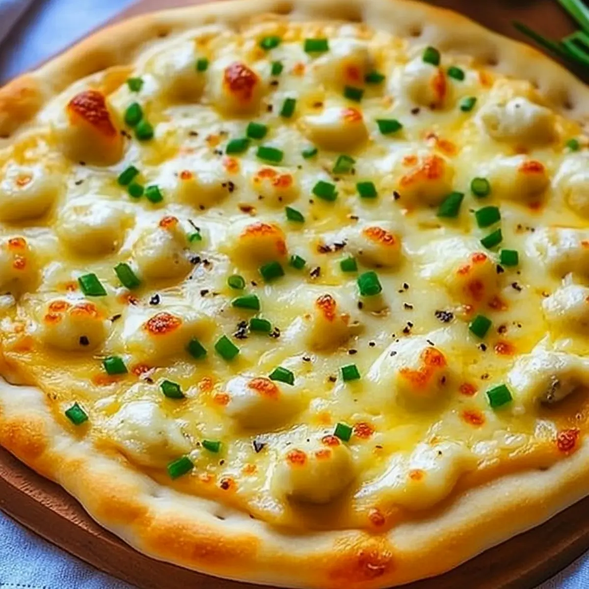 Cheesy Garlic Flatbread