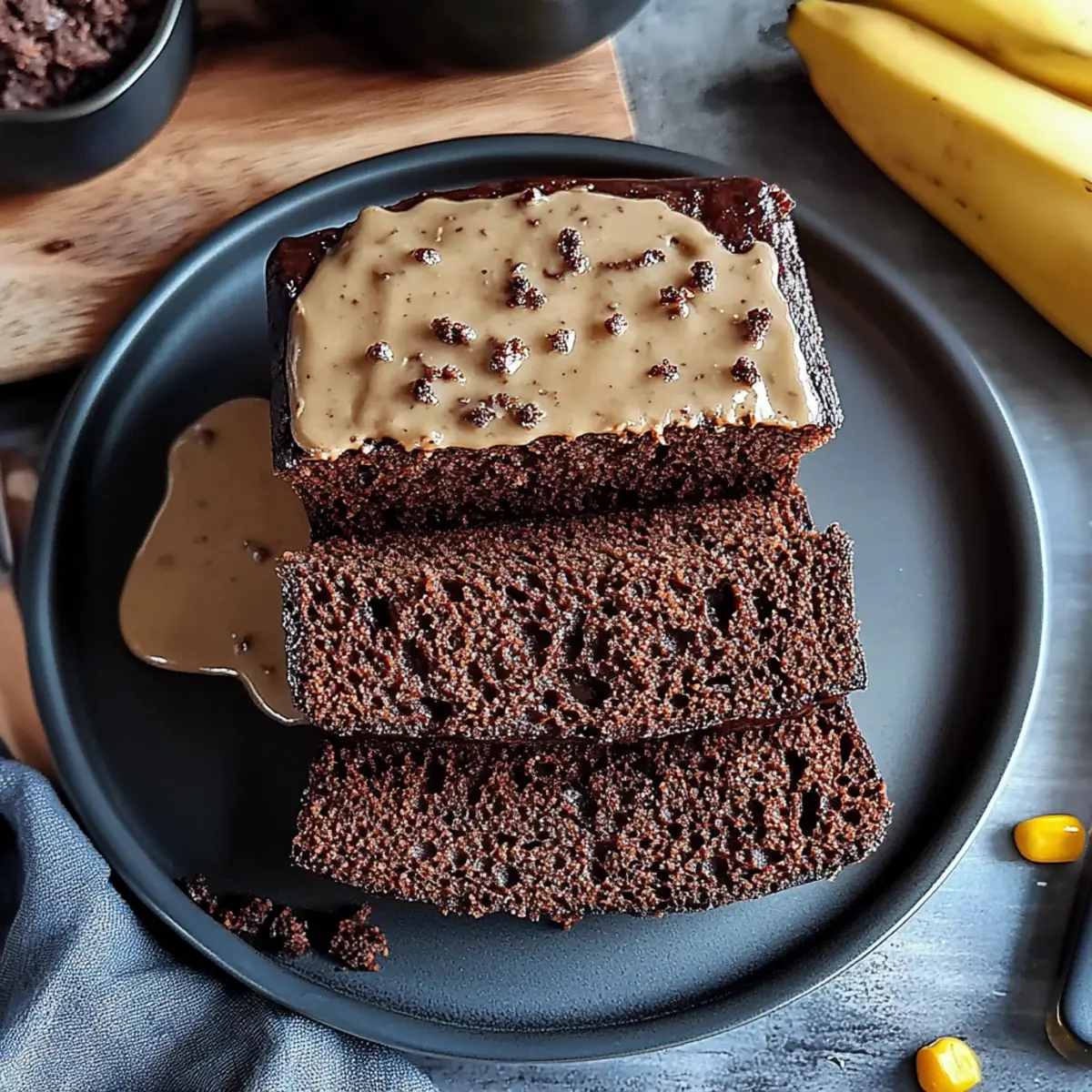 Chocolate Espresso Banana Bread
