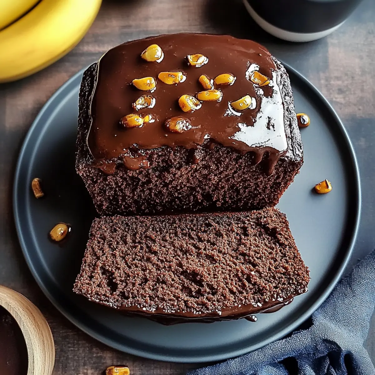 Chocolate Espresso Banana Bread