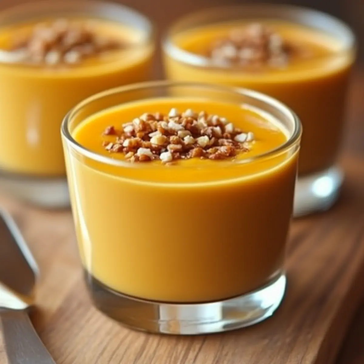 Creamy Pumpkin Soup Shooters