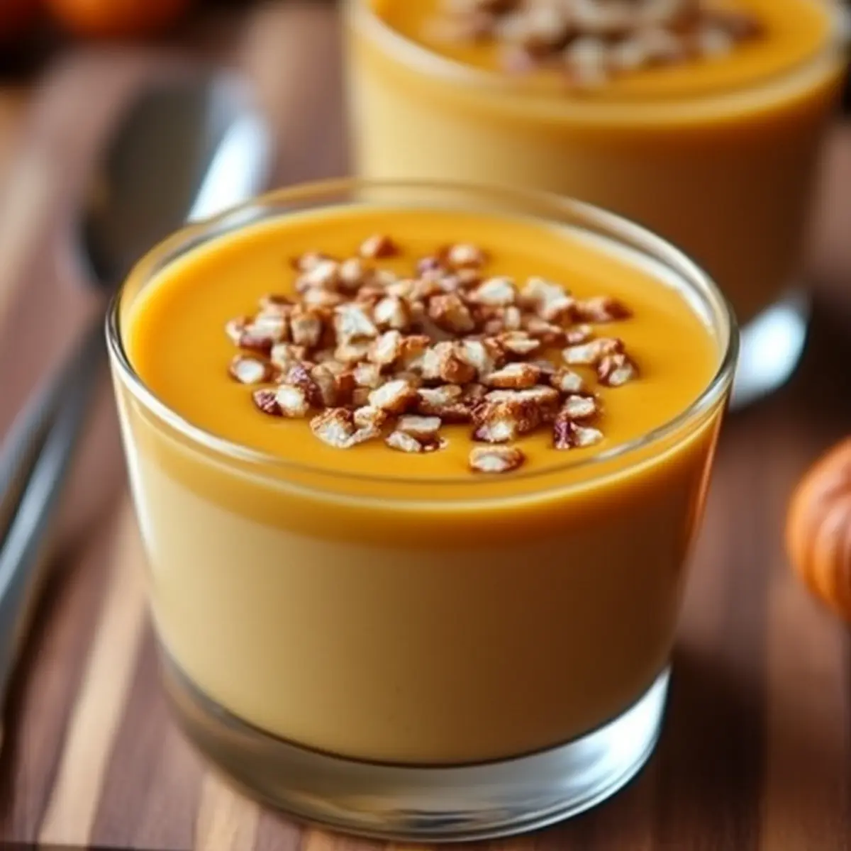 Creamy Pumpkin Soup Shooters