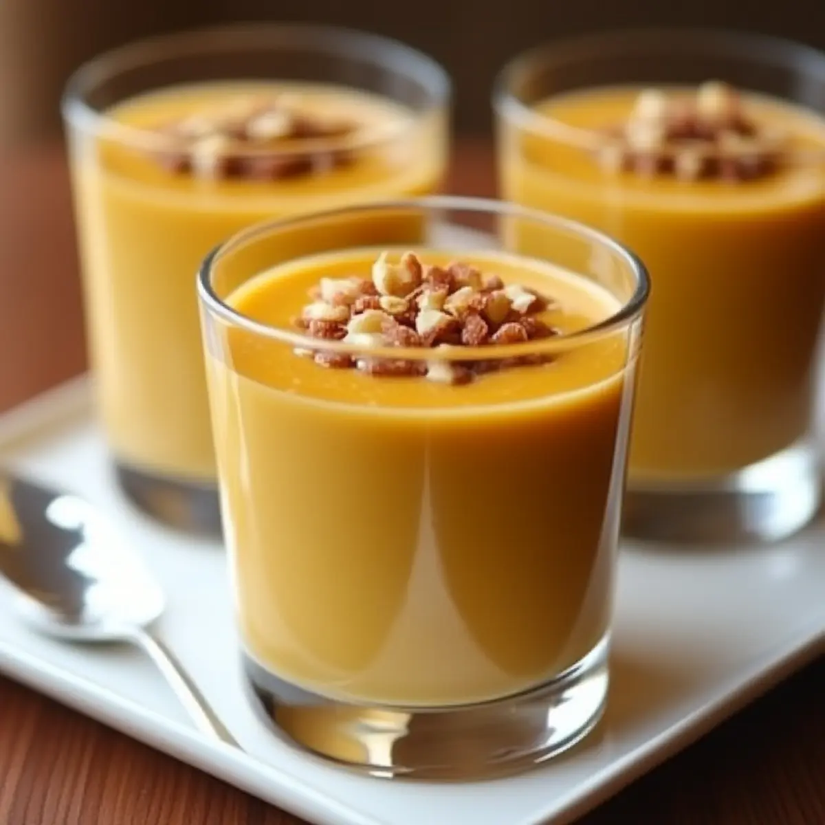 Creamy Pumpkin Soup Shooters
