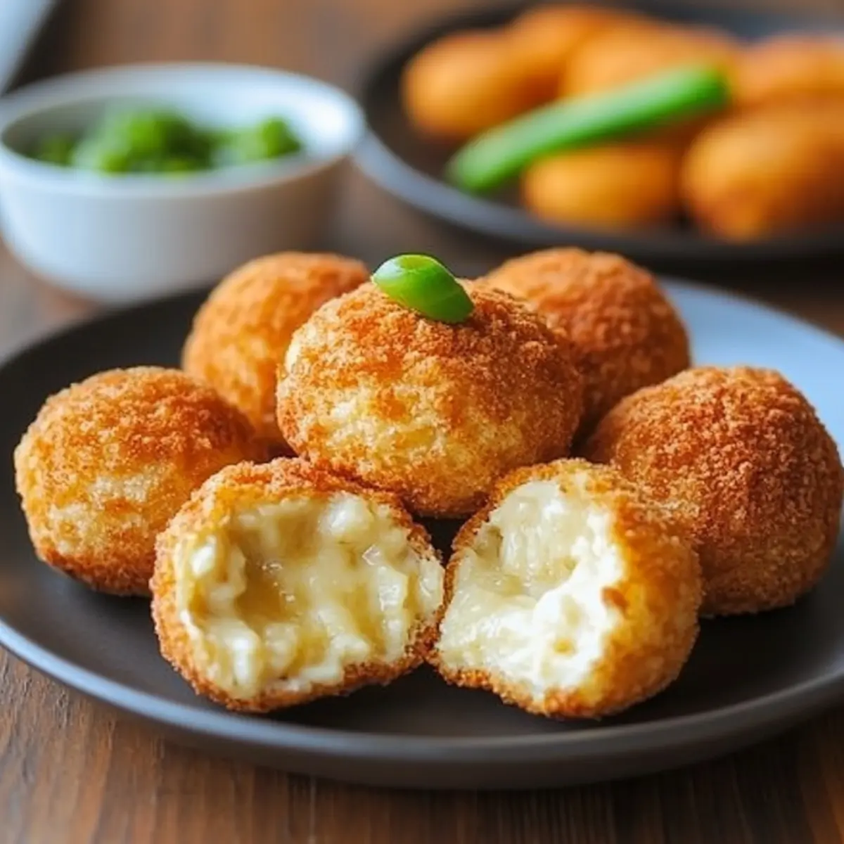 Crispy Jalapeño Cheese Balls