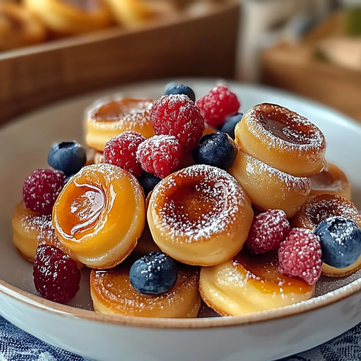 Fluffy Pancake Bites