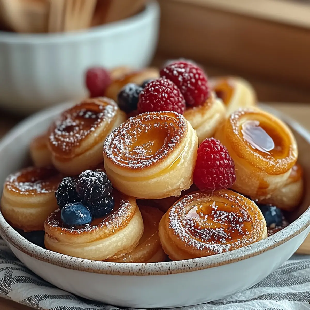 Fluffy Pancake Bites