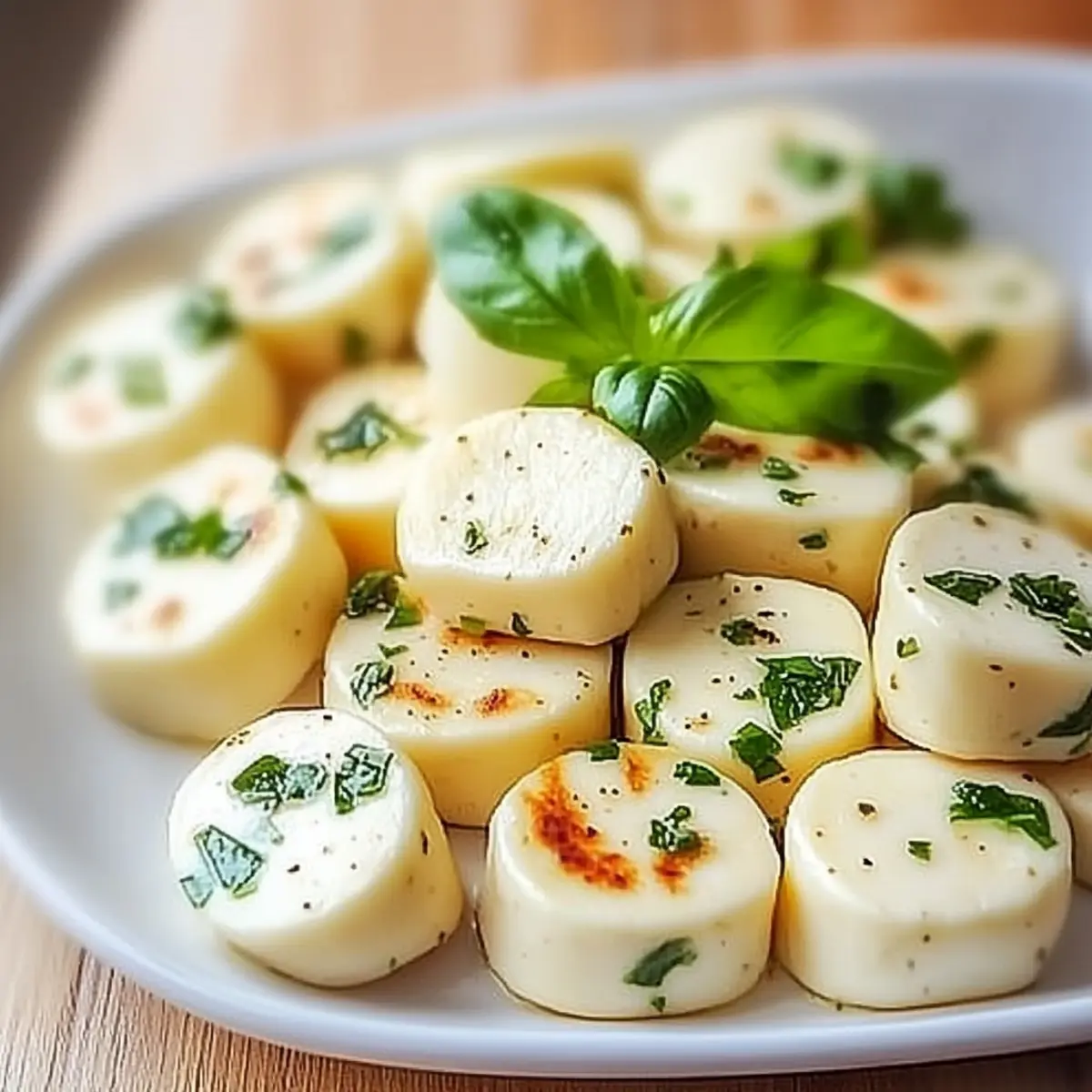 Irresistibly Crunchy Garlic Herb Mozzarella Bites 2 Garlic Herb Mozzarella Bites