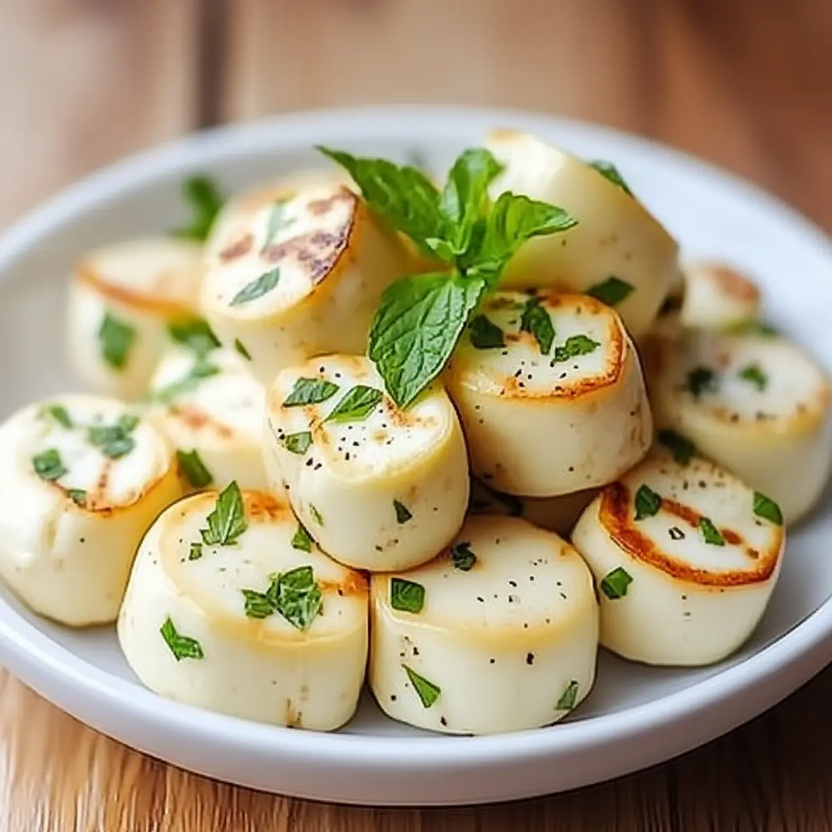 Irresistibly Crunchy Garlic Herb Mozzarella Bites 1 Garlic Herb Mozzarella Bites