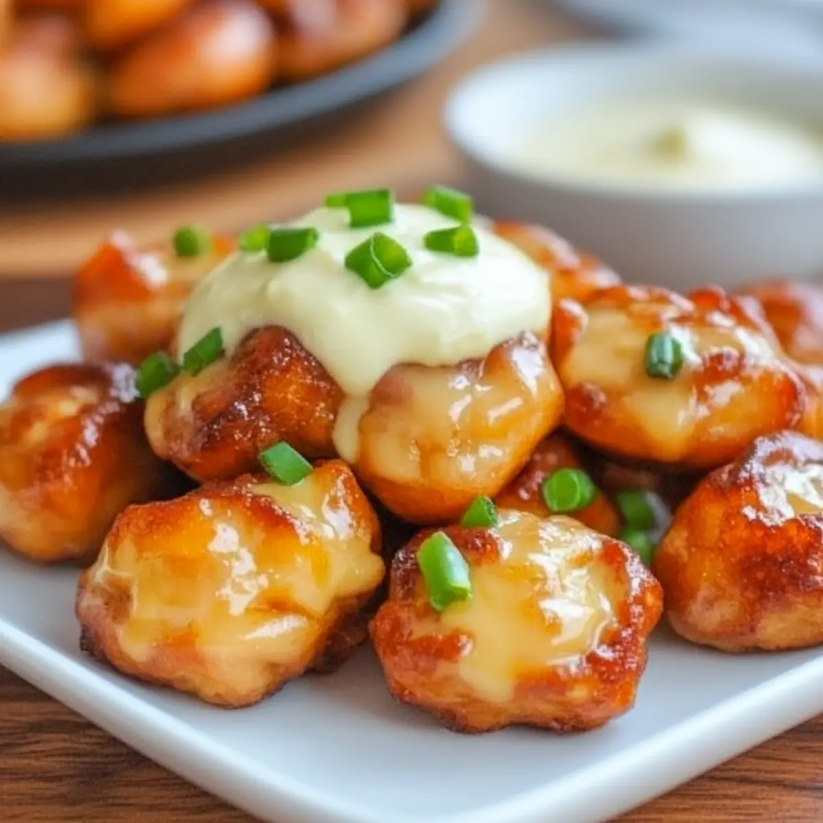 Honey Garlic Chicken Bites
