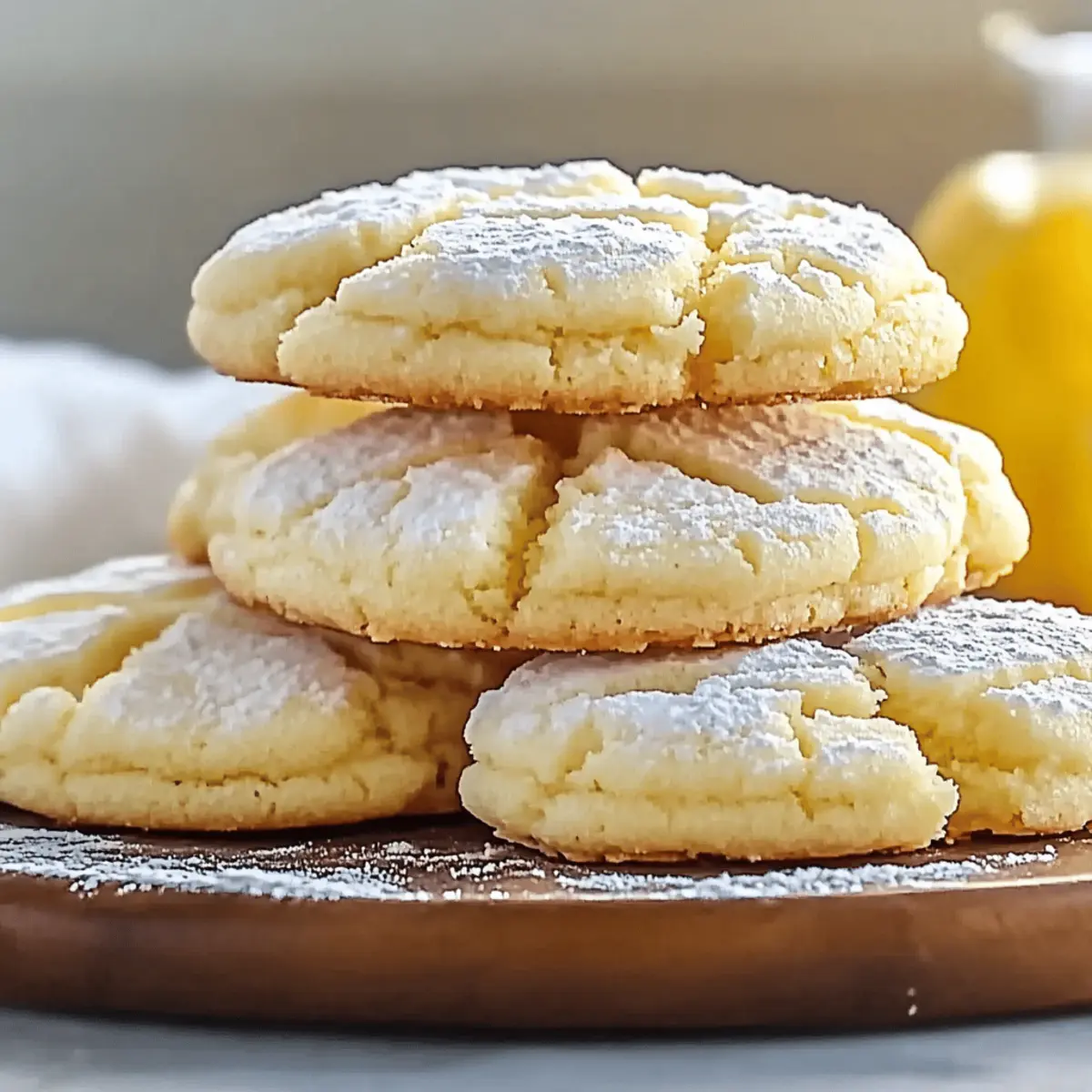 Indulge in Sweet Lemon Gooey Butter Cookies Today 2 Lemon Gooey Butter Cookies qzc5bs