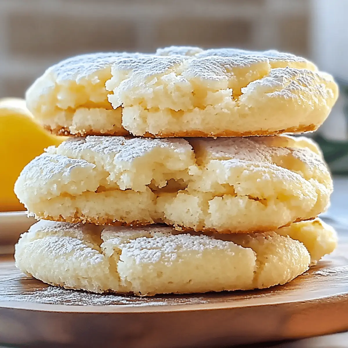 Lemon Gooey Butter Cookies v0ssw3