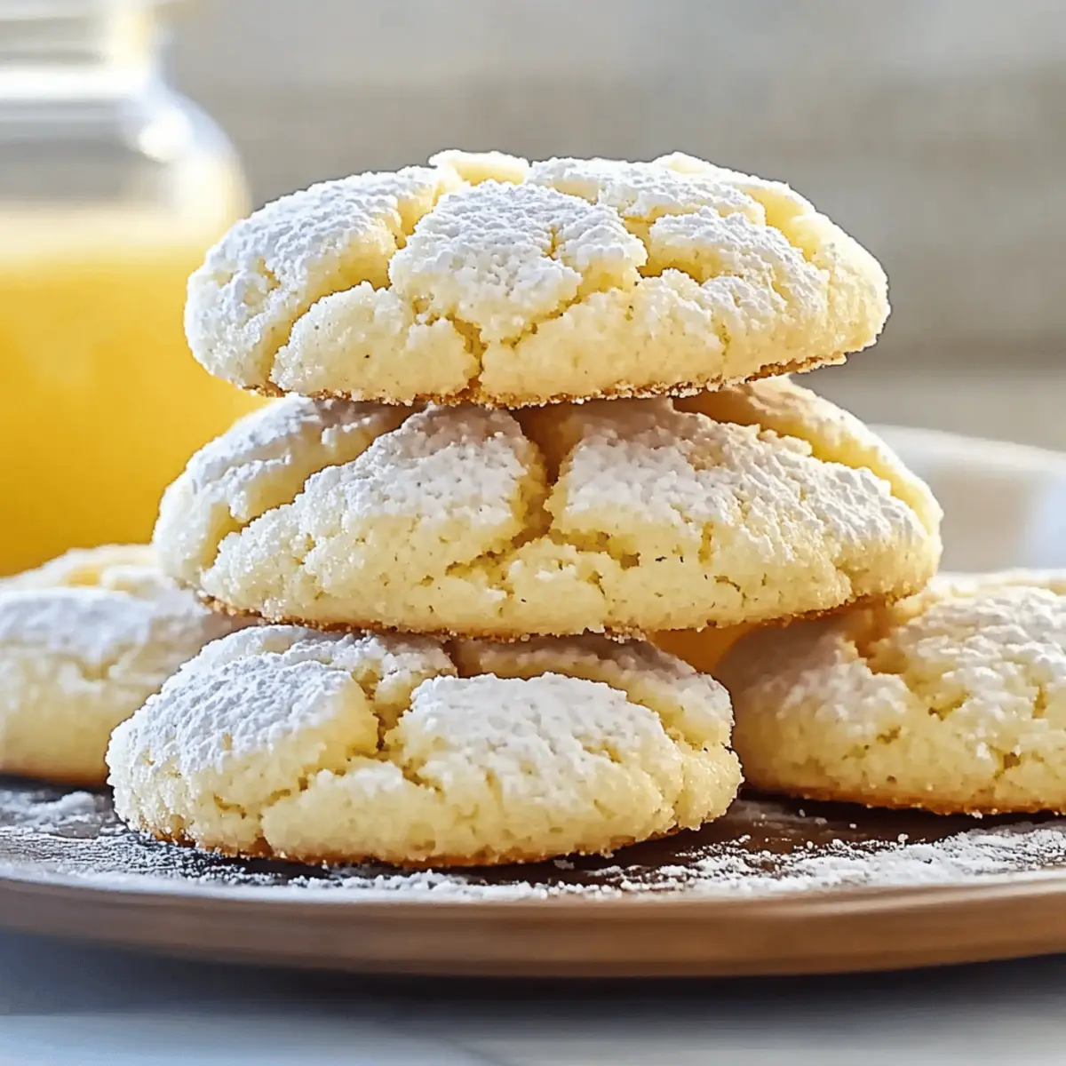 Indulge in Sweet Lemon Gooey Butter Cookies Today 4 Lemon Gooey Butter Cookies