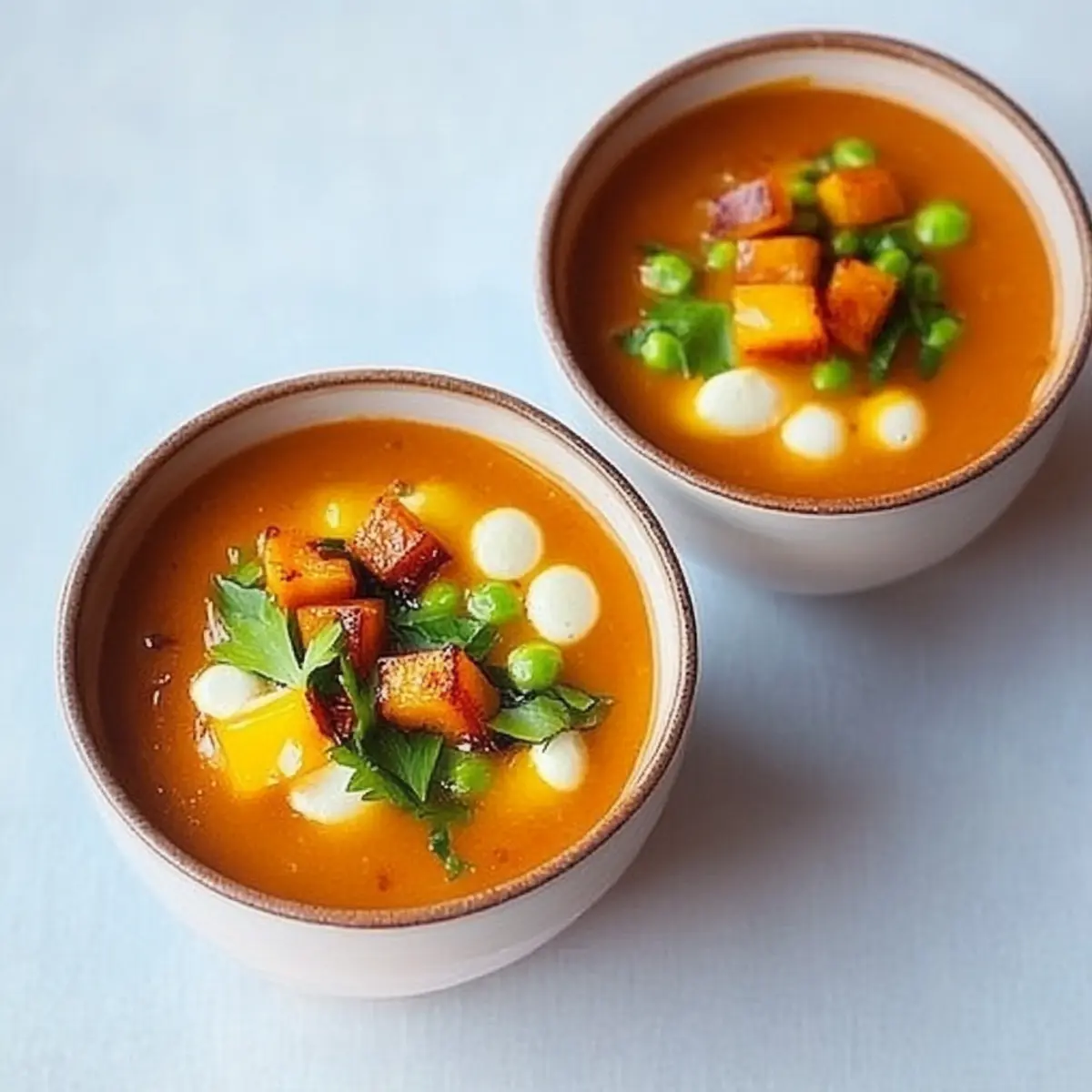 Lentil Carrot Soup Cups