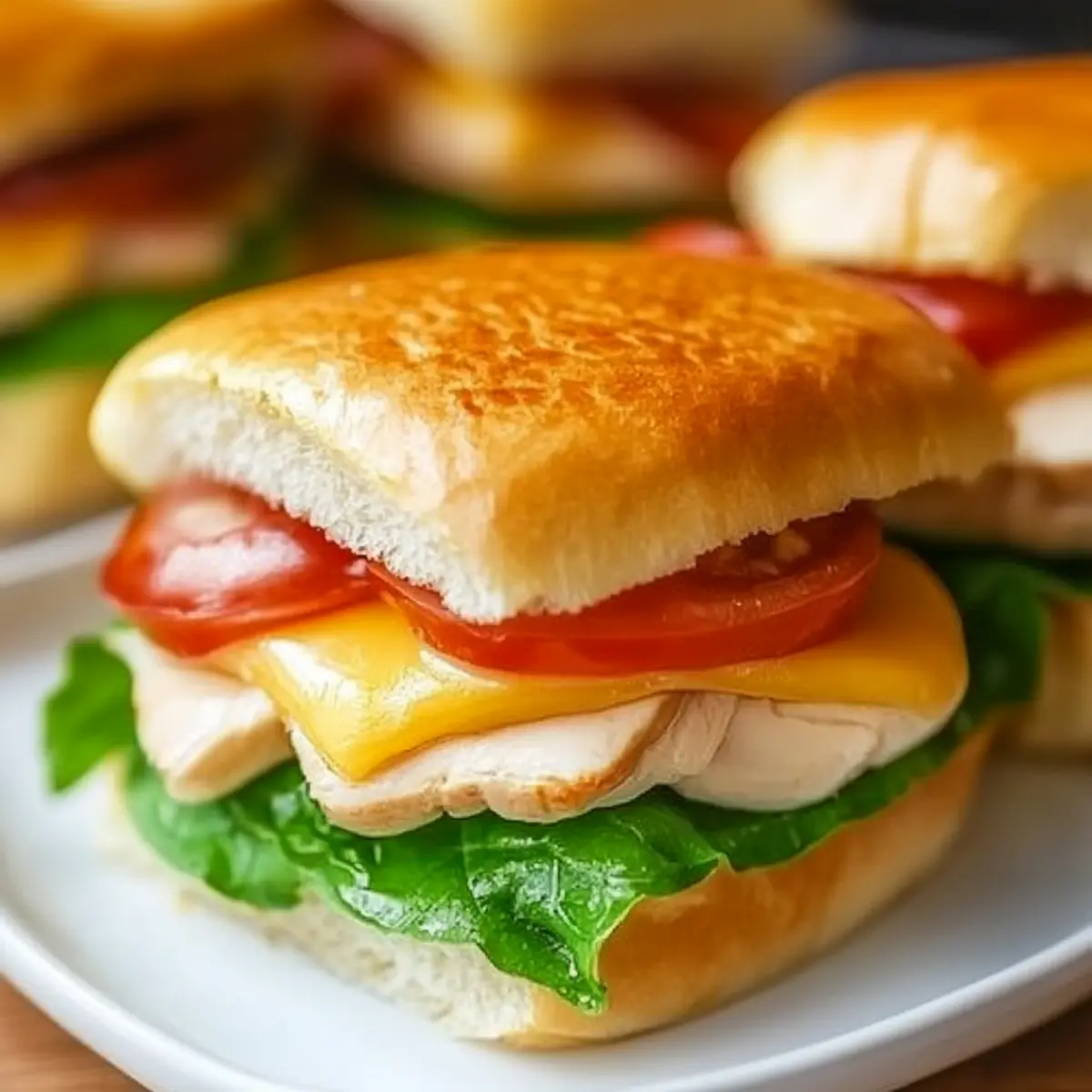 Maple Dijon Turkey Sliders