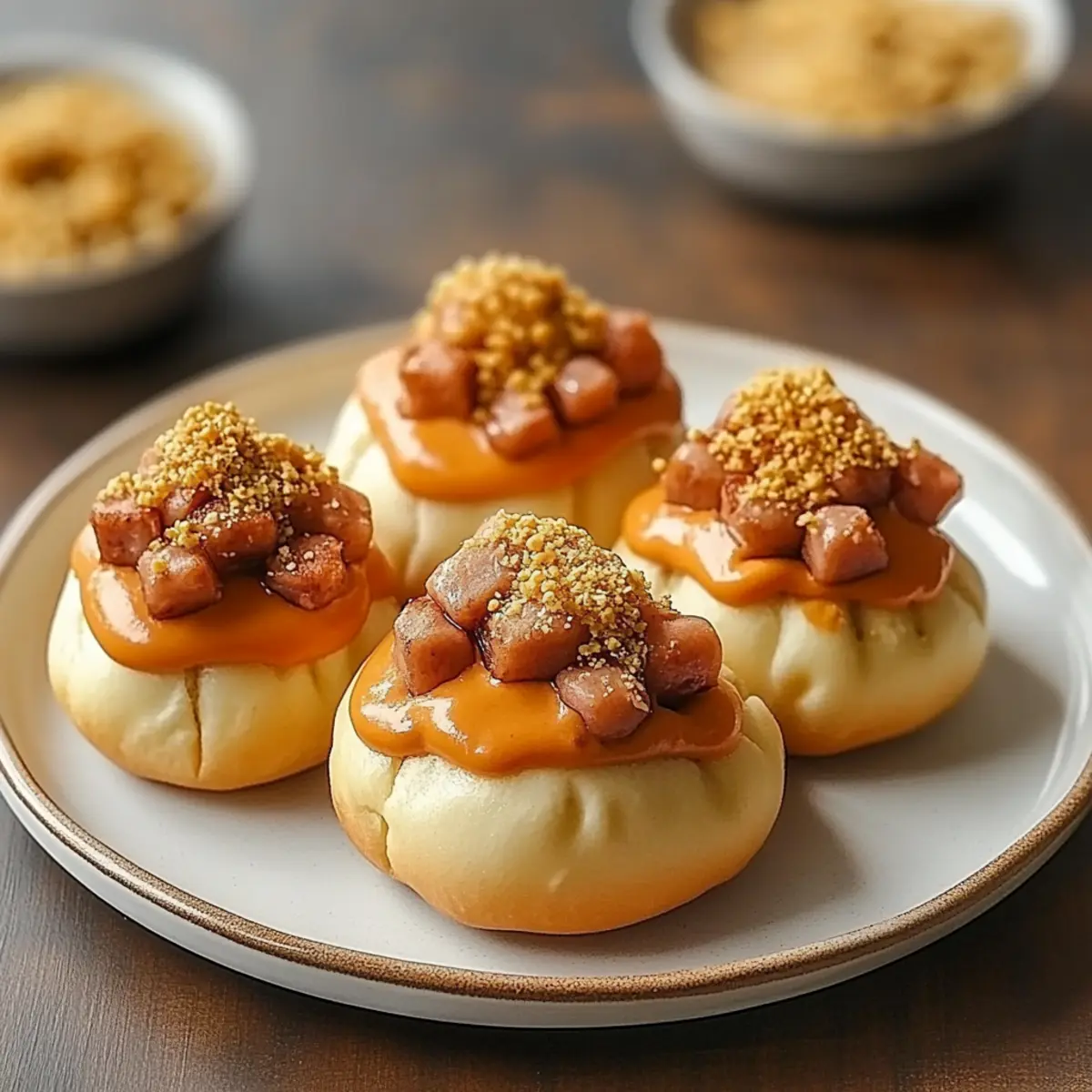 Mini Lamb Puff Pastries