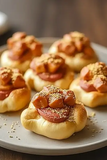 Mini Lamb Puff Pastries