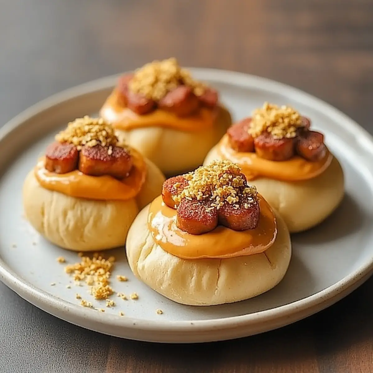 Mini Lamb Puff Pastries