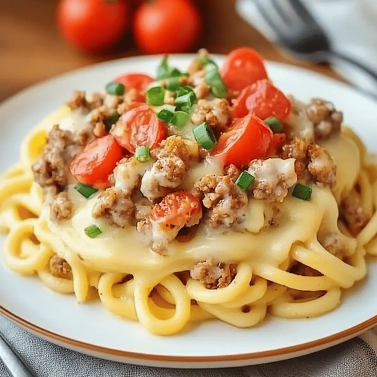 Philly Cheese Steak Pasta