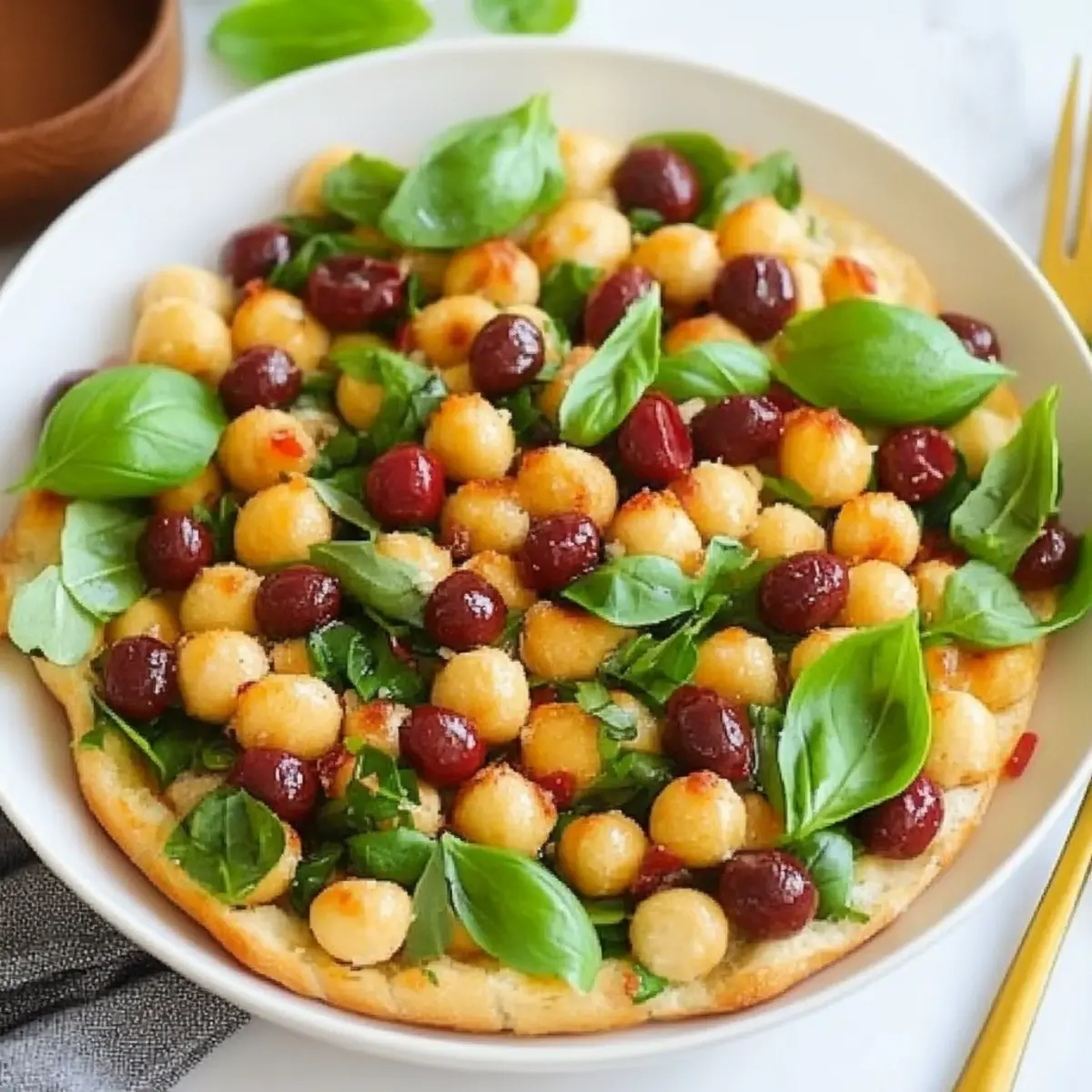 Roasted Chickpea Salad