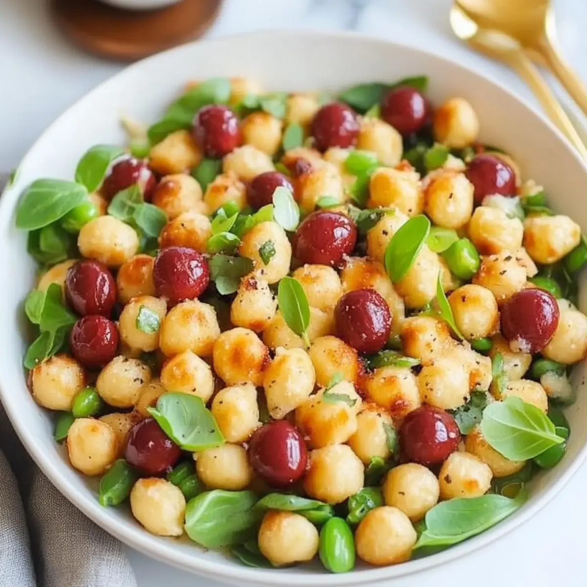 Roasted Chickpea Salad