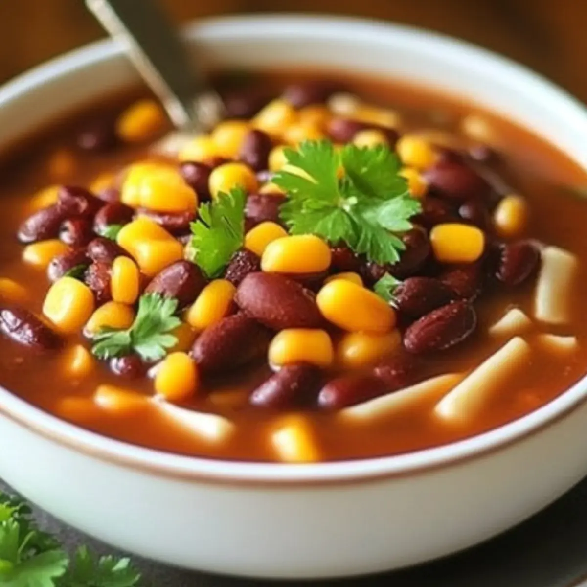 Spicy Black Bean Soup
