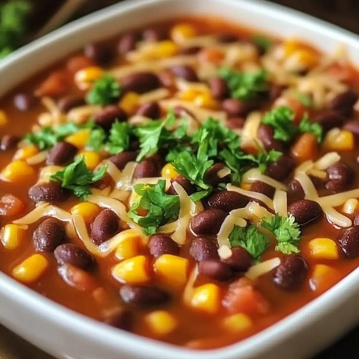 Spicy Black Bean Soup