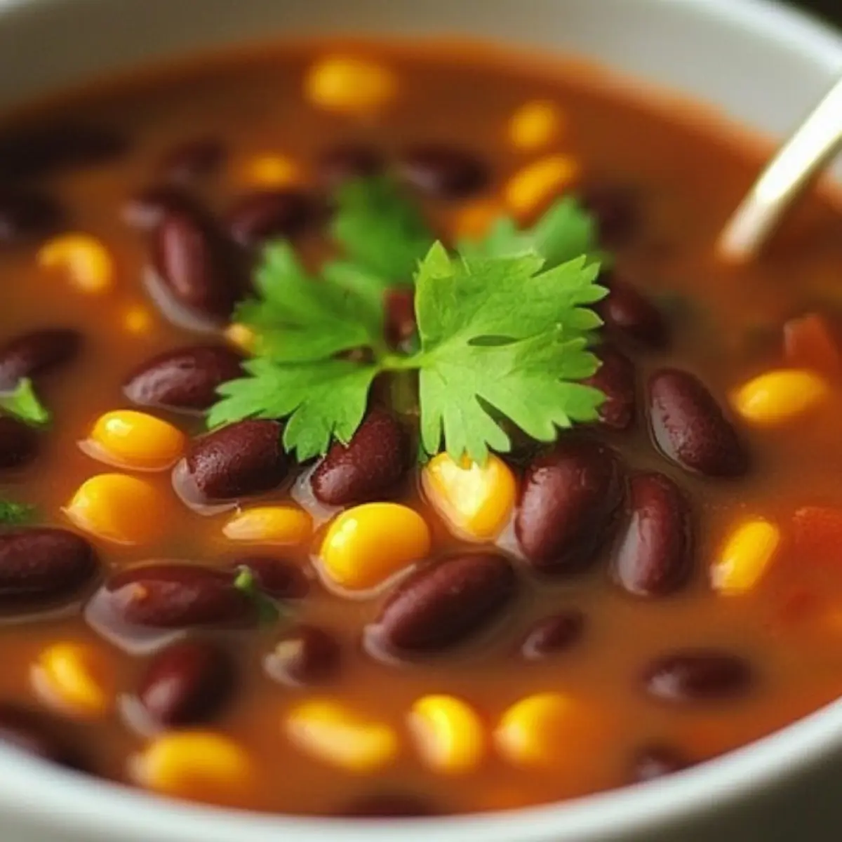 Spicy Black Bean Soup